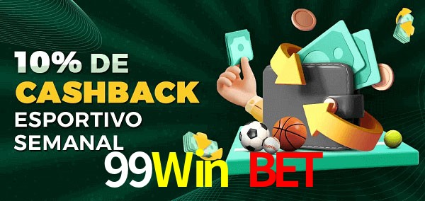 10% de bônus de cashback na 99Win Bet