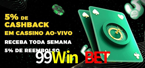 Promoções do cassino ao Vivo 99Win Bet